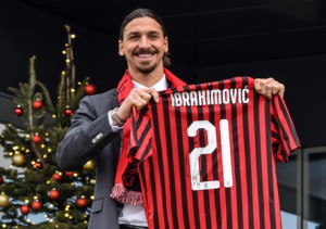 Zlatan Ibrahimovic presentation at AC Milan