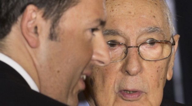 Per il dopo Napolitano la vera partita è tra Palazzo Chigi dominus e il sistema presidenziale Per il dopo Napolitano la vera partita è tra Palazzo Chigi dominus e il sistema presidenziale