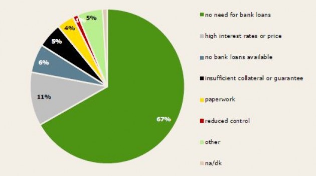 Pmi: rapporto Ue, non migliora accesso a credito per italiane