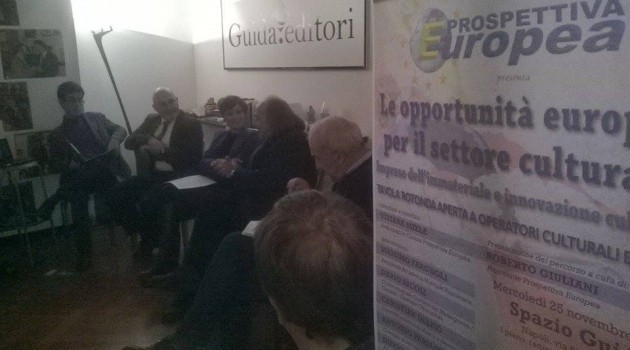 Tavola rotonda sulle opportunità del settore culturale in Campania Tavola rotonda sulle opportunità del settore culturale in Campania