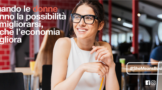 She Means Business: formazione sulle digital skills per l’imprenditoria femminile del Mezzogiorno She Means Business: formazione sulle digital skills per l’imprenditoria femminile del Mezzogiorno