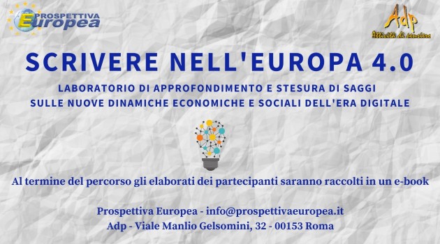 Scrivere nell’Europa 4.0 Scrivere nell’Europa 4.0