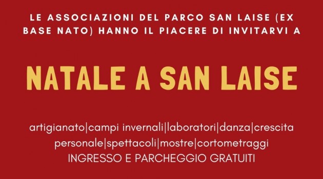 Il Parco San Laise, ex base Nato di Bagnoli, si riorganizza per essere destinato a tutti. Il Parco San Laise, ex base Nato di Bagnoli, si riorganizza per essere destinato a tutti.