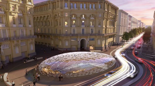 Metropolitane a Piazza Nicola Amore e al centro Direzionale. Belle? Dipende dai punti di vista.