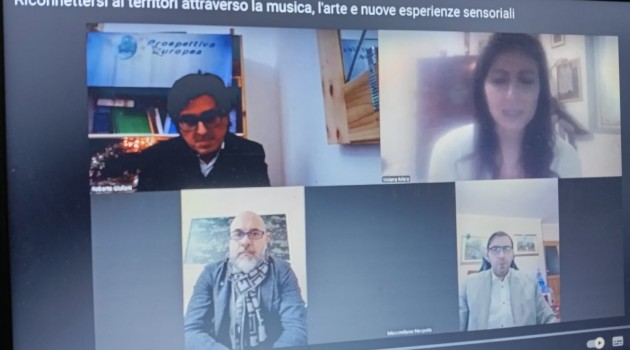 Riconnettersi ai territori attraverso la musica, l’arte e nuove esperienze sensoriali Riconnettersi ai territori attraverso la musica, l’arte e nuove esperienze sensoriali