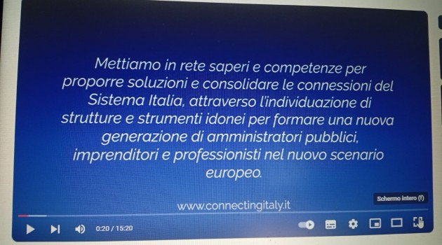 La Comunità di Competenze Connecting Italy La Comunità di Competenze Connecting Italy