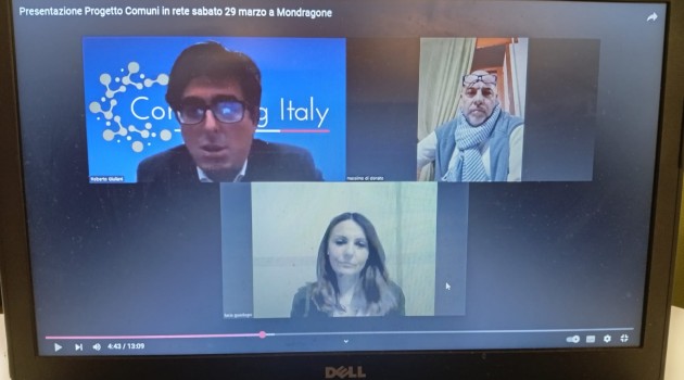 Puntata dedicata al Progetto Comuni in Rete e al suo lancio sabato 29 marzo a Mondragone Puntata dedicata al Progetto Comuni in Rete e al suo lancio sabato 29 marzo a Mondragone
