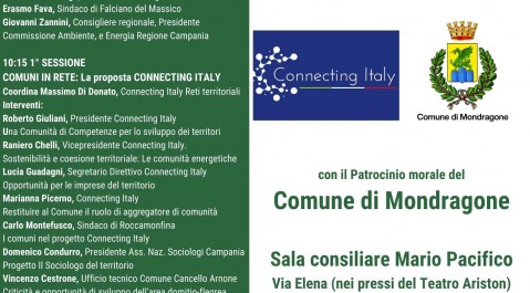 A Mondragone con i Comuni, le imprese e il territorio A Mondragone con i Comuni, le imprese e il territorio